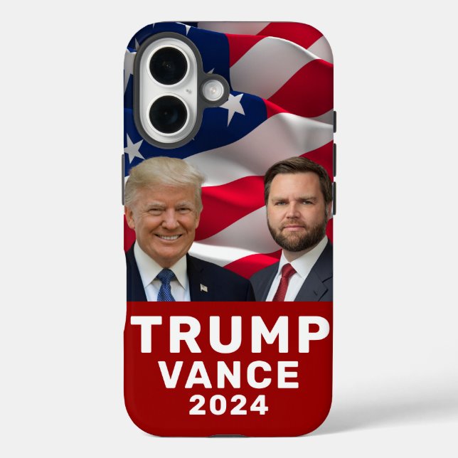 Coques Case-Mate iPhone Trump Vance 2024 (Verso)