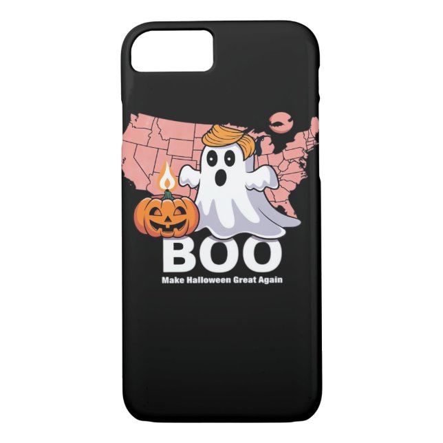 Coques Case-Mate iPhone Trumpkin Funny Halloween Boo - Citrouille Trumpkin (Dos)