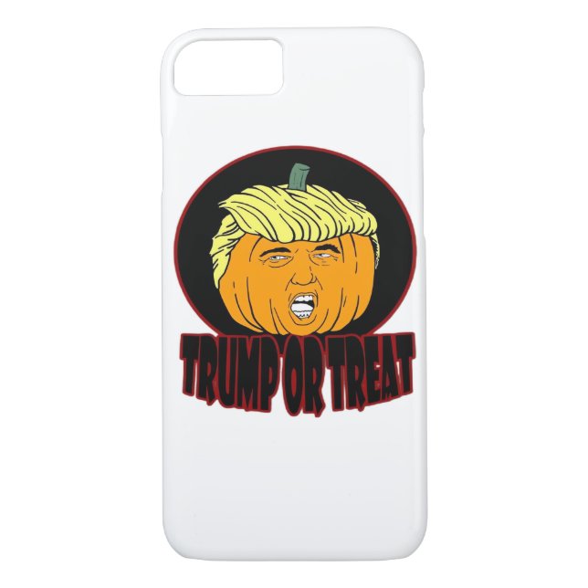 Coques Case-Mate iPhone Trumpkin Ou Treat Halloween Trumpkin Trump Trick O (Dos)