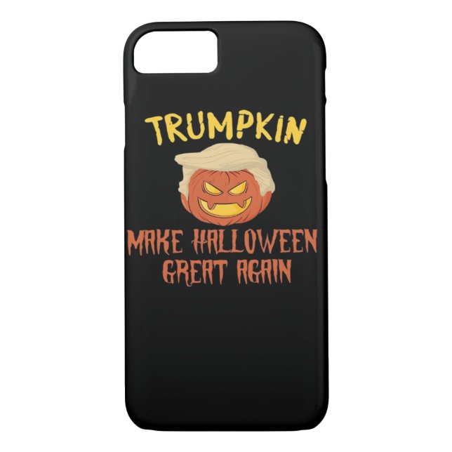 Coques Case-Mate iPhone Trumpkin Rendre sa grandeur à Halloween - Drôle Co (Dos)