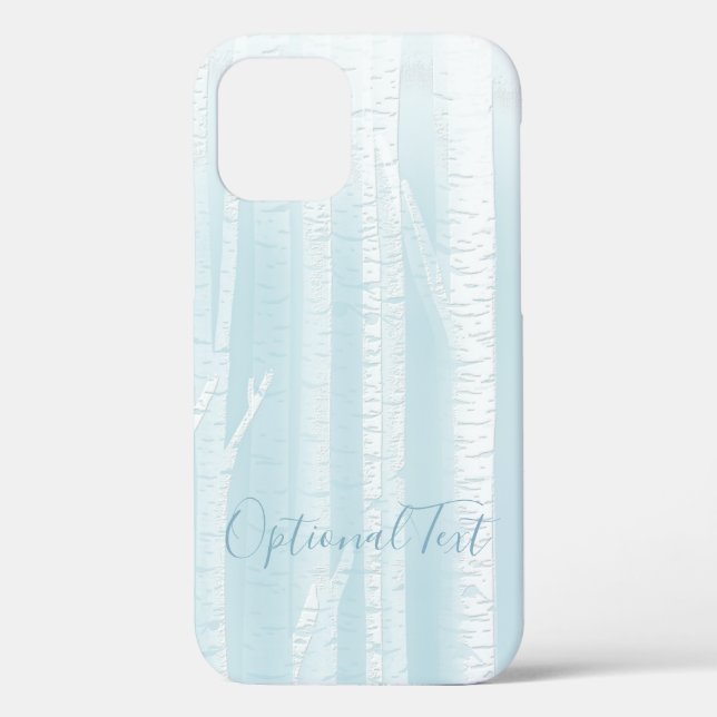 Coques Case-Mate iPhone Trunks de bouleaux (Verso)