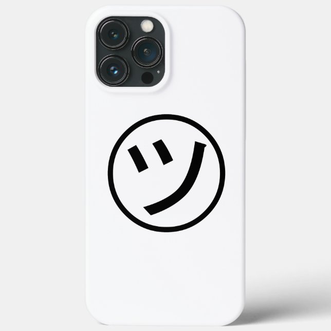 Coques Case-Mate iPhone ㋡ Tsu Kana Katakana Smiling Emoji / Emoticon (Verso)