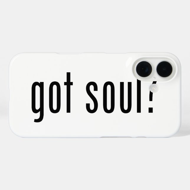 Coques Case-Mate iPhone tu as une âme ? (Verso (horizontal))