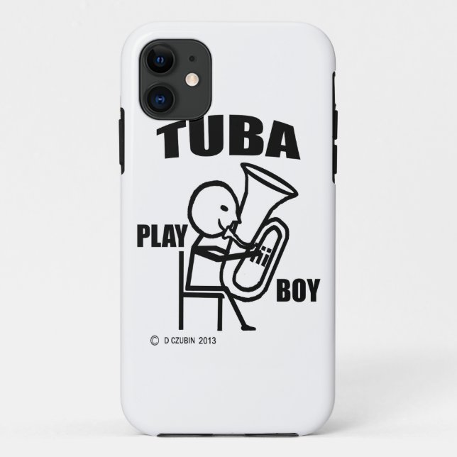 Coques Case-Mate iPhone Tuba Play Boy (Dos)