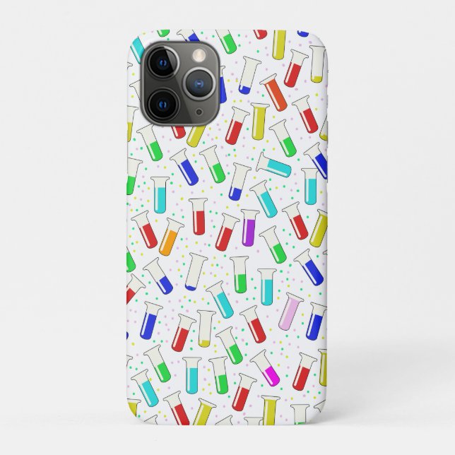 Coques Case-Mate iPhone Tubes d'essai en verre de dessin (Dos)