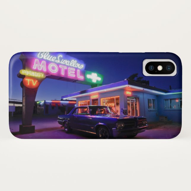Coques Case-Mate iPhone Tucumcari, Nouveau Mexique, Etats-Unis. Itinéraire (Dos (Horizontal))