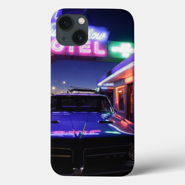 Coques Case-Mate iPhone Tucumcari, Nouveau-Mexique, États-Unis. Route 66 (Verso)