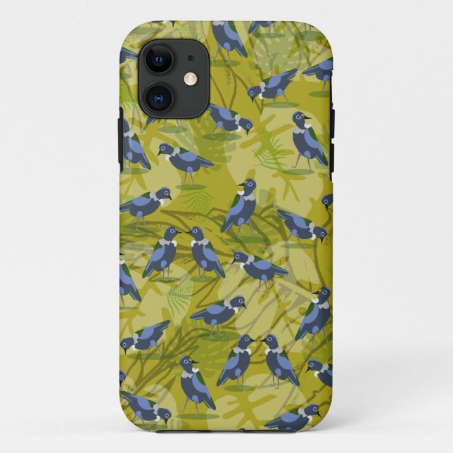 Coques Case-Mate iPhone Tui New Zealand Bird Motif (Dos)