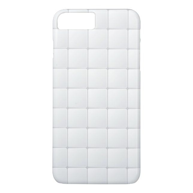 Coques Case-Mate iPhone Tuile blanche (Dos)