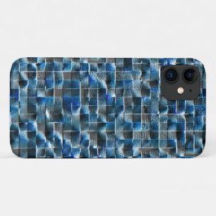 Case-Mate iPhone Case Tuile de céramique rustique gris-gris virtuelle av
