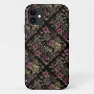 Case-Mate iPhone Case Tuile de verre 3D roses liquides et étoiles