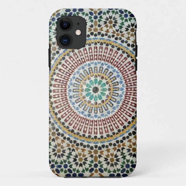 Coques Case-Mate iPhone Tuile maure (Dos)