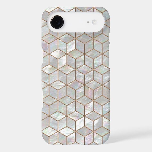 Coques Case-Mate iPhone Tuiles nacrées (Verso)