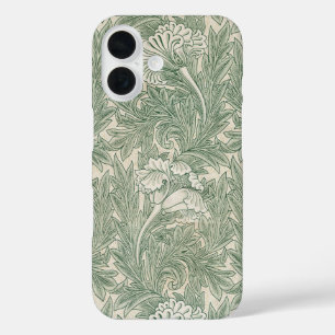 Coque Pour iPhone 16 Tulip de William Morris, Vintage Floral Art