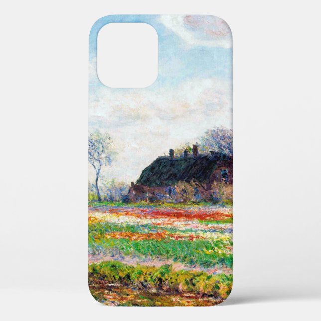 Coques Case-Mate iPhone Tulip Fields dans les Pays-Bas, Monet (Verso)