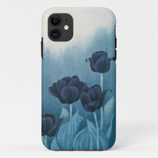 Etui iPhone Case-Mate Tulipe bleue