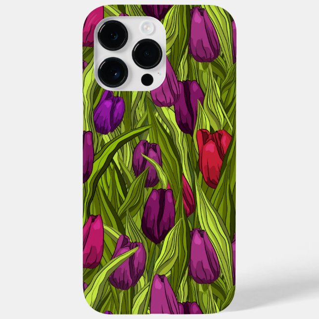Coques Case-Mate iPhone Tulipes (Verso)