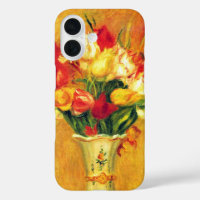 Tulipes par Pierre Renoir, Art Impressionniste Vin