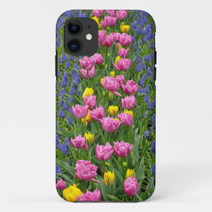 Etui iPhone Case-Mate Tulipes roses et jaunes de ressort