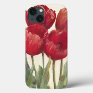 iPhone 13 Coque Tulipes rouges