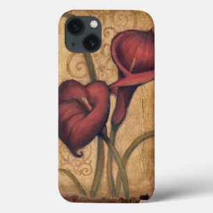 Etui iPhone 13 Tulipes rouges II
