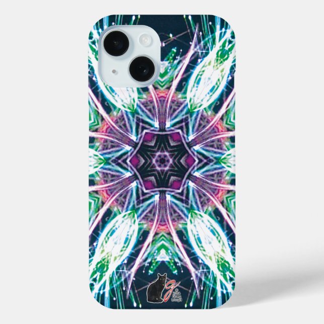 Coques Case-Mate iPhone Tulips Kaleidoscope (Verso)