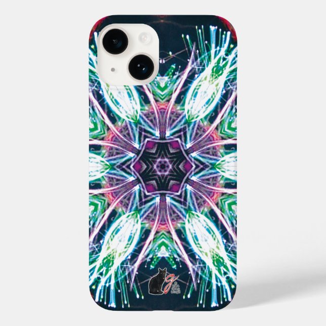 Coques Case-Mate iPhone Tulips Kaleidoscope (Verso)