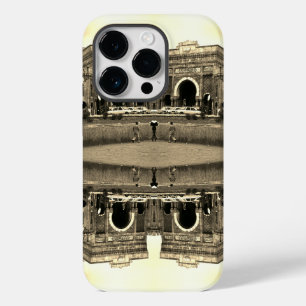 Coque Pour iPhone 14 Pro Turquie vintage Université d'Istanbul