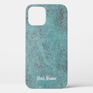 Case-Mate iPhone Case Turquoise Copper Patina texture cadeau