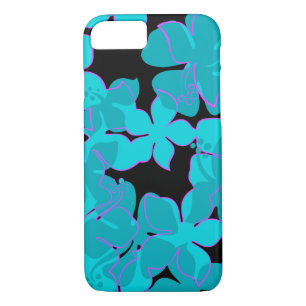 Etui iPhone Case-Mate Turquoise floral de l'Hibiscus d'Hanalei