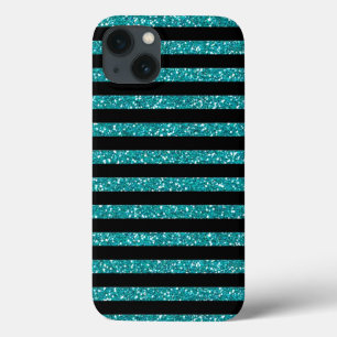 Etui iPhone Case-Mate Turquoise Stripes Chic Élégant