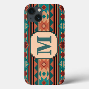 Etui iPhone 13 Turquoise Terracotta Monogram