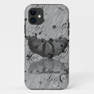 Coque Case-Mate Pour iPhone Tutu grunge sur la caisse grise de l'iPhone 5