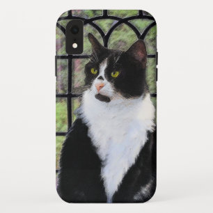 Case-Mate iPhone Case Tuxedo Chat dans la peinture de fenêtre Art animal