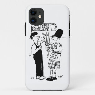Coque Case-Mate Pour iPhone Tuyaux congelés - Le plombier aide l'homme avec le