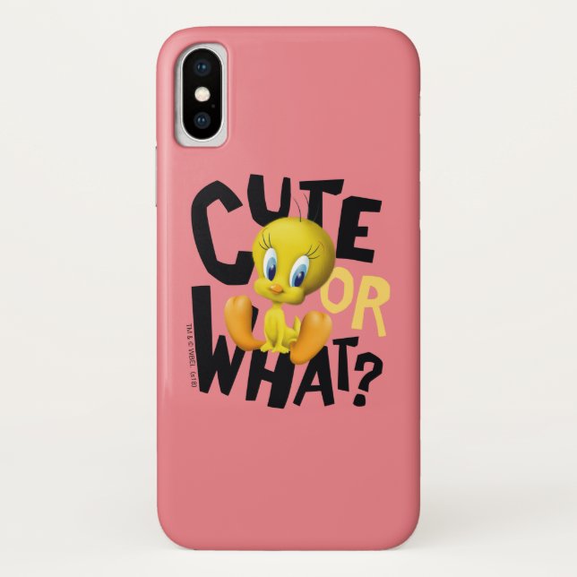 Coques Case-Mate iPhone TWEETY™ - Mignonne Ou Quoi ? (Dos)