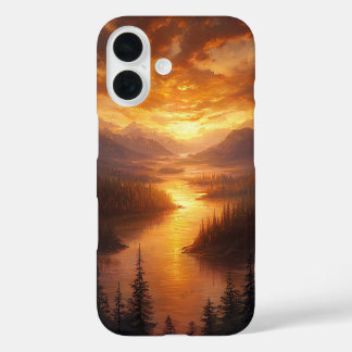 Coque Pour iPhone 16 Twighlight River