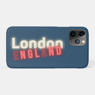 Case-Mate iPhone Case Typographie contemporaine de Londres Neon Lumières