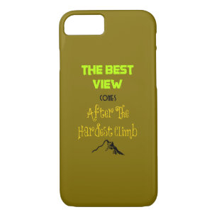 Coque iPhone 8/7 Typographie de devis motivante