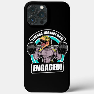 Case-Mate iPhone Case Tyranno-Workout Mode Engagé T Rex Exercice Fitness