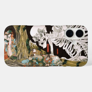 Coque Pour iPhone 16 Ukiyo-e vintage : œuvre de Kuniyoshi représentant 