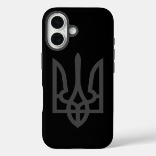 Coque Pour iPhone 16 Ukraine Tryzub