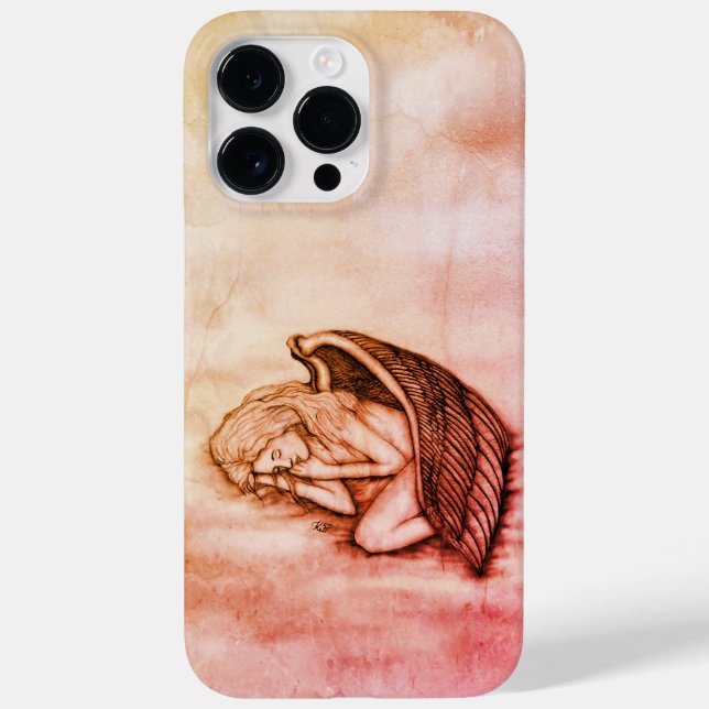 Coques Case-Mate iPhone Un Ange endormi sur les nuages des cieux (Verso)