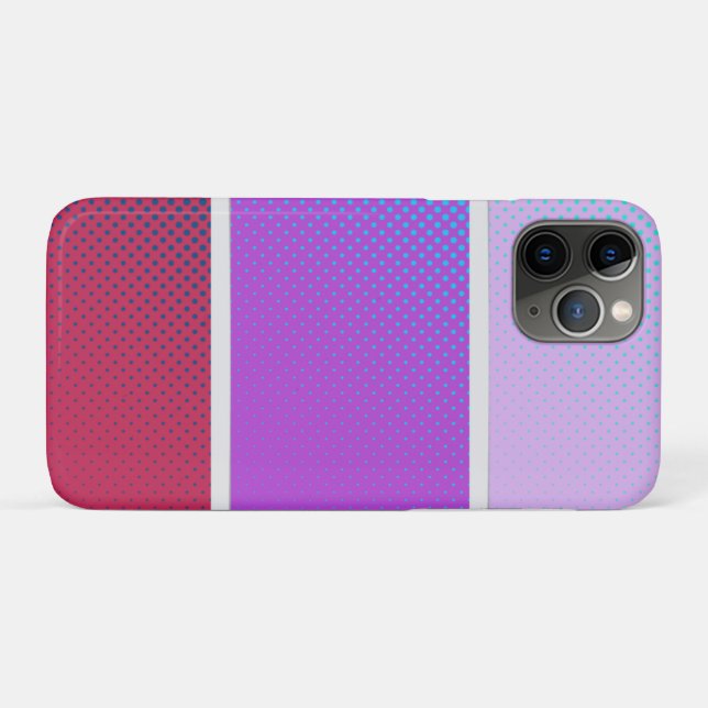 Coques Case-Mate iPhone Un beau spectre de couleurs violettes (Dos (Horizontal))