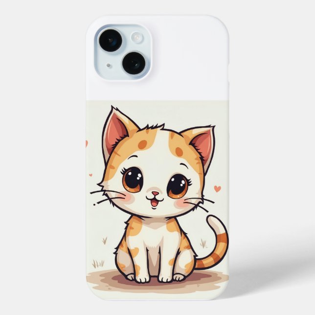 Coques Case-Mate iPhone un chat mignon (Verso)
