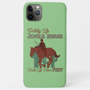 Case-Mate iPhone Case Un Cheval À Jingle, Un Cowboy