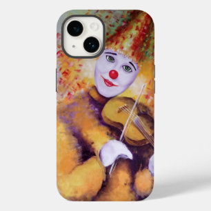 Coque Pour iPhone 14 Un clown doux jouant du violon
