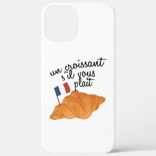 Case-Mate iPhone Case Un Croissant S'il Vous Plait - Français