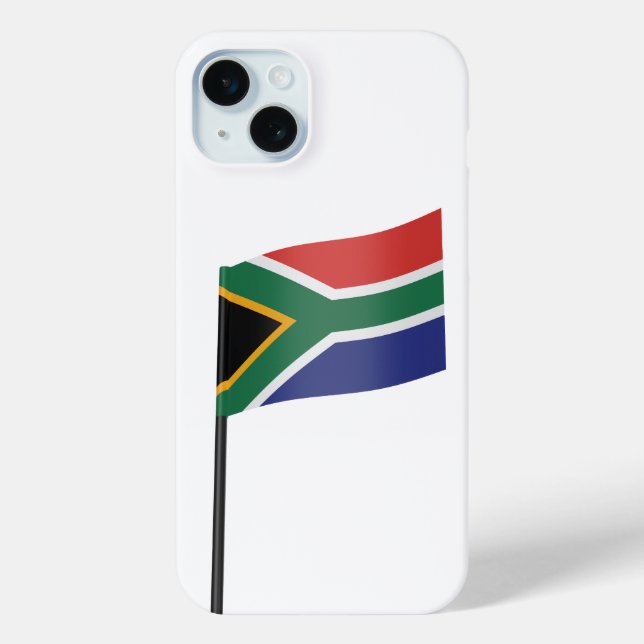 Coques Case-Mate iPhone Un cure-dent avec le drapeau de l'Afrique du Sud (Verso)
