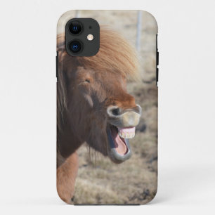 Case-Mate iPhone Case Un drôle de cheval fait un visage idiot